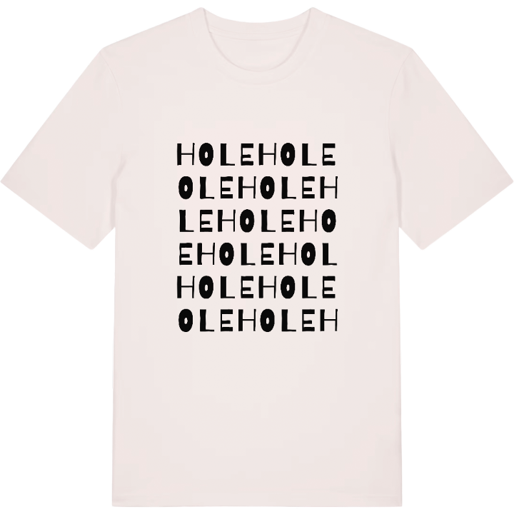 Hole ordlek t-shirt – t-shirt från PinShirt