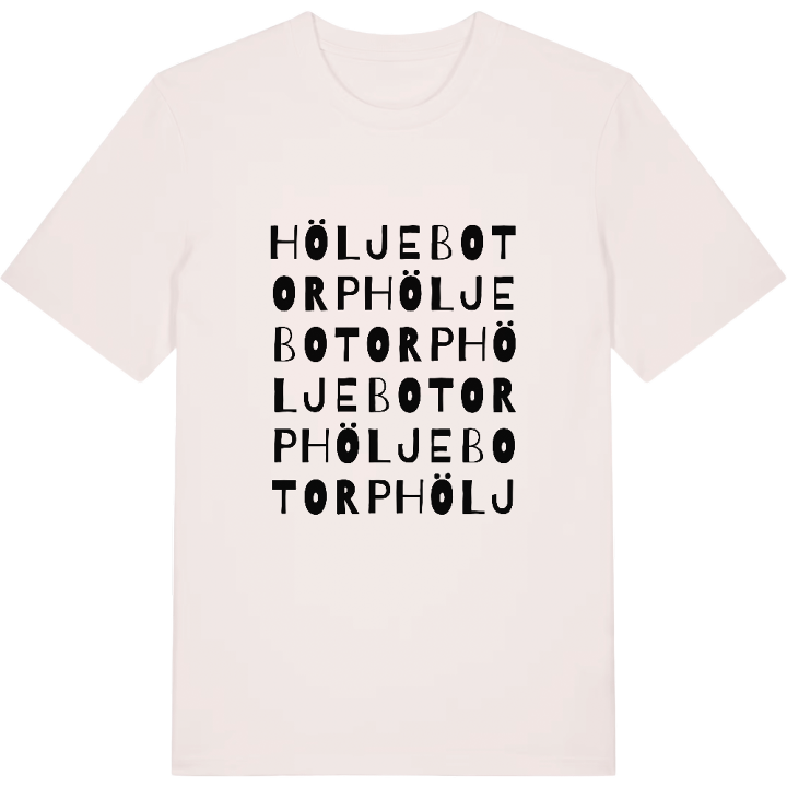 Höljebotorp ordlek t-shirt – t-shirt från PinShirt
