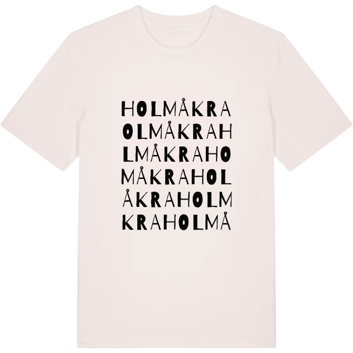 Holmåkra ordlek t-shirt – t-shirt från PinShirt