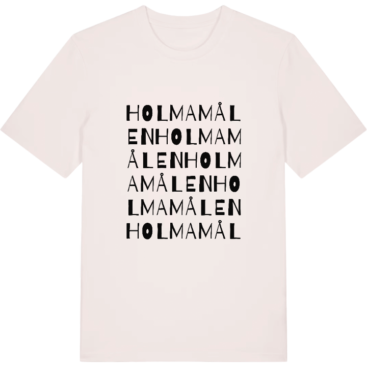 Holmamålen ordlek t-shirt – t-shirt från PinShirt