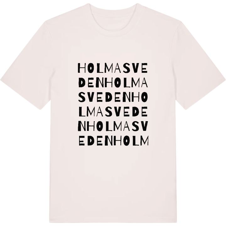 Holmasveden ordlek t-shirt – t-shirt från PinShirt