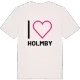 Jag älskar Holmby t-shirt stort tryck