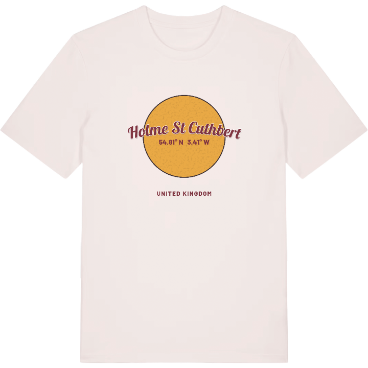 Holme St Cuthbert cirkel t-shirt – t-shirt från PinShirt