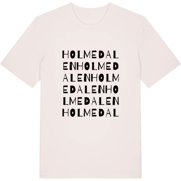 Holmedalen ordlek t-shirt – t-shirt från PinShirt