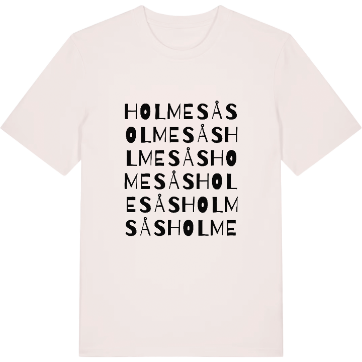 Holmesås ordlek t-shirt – t-shirt från PinShirt