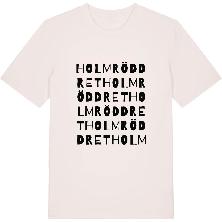 Holmröddret ordlek t-shirt – t-shirt från PinShirt