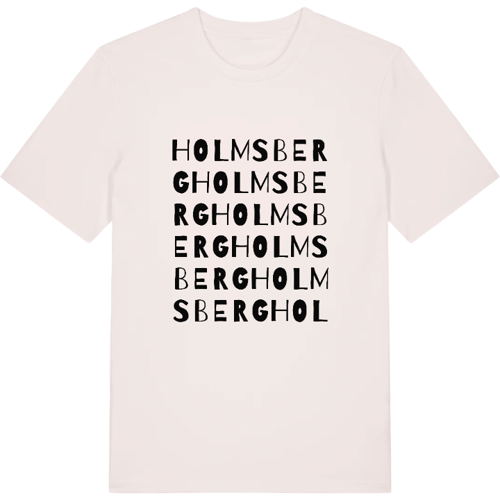 Holmsberg ordlek t-shirt – t-shirt från PinShirt