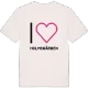 Jag älskar Holmsgården t-shirt stort tryck