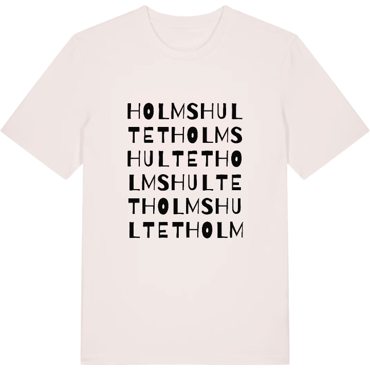 Holmshultet ordlek t-shirt – t-shirt från PinShirt