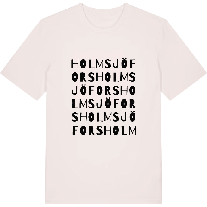 Holmsjöfors ordlek t-shirt – t-shirt från PinShirt