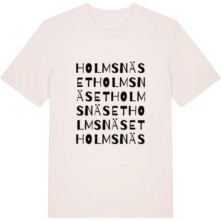 Holmsnäset ordlek t-shirt – t-shirt från PinShirt