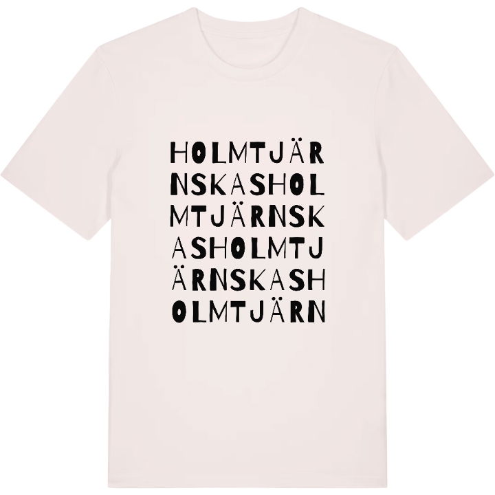 Holmtjärnskas ordlek t-shirt – t-shirt från PinShirt