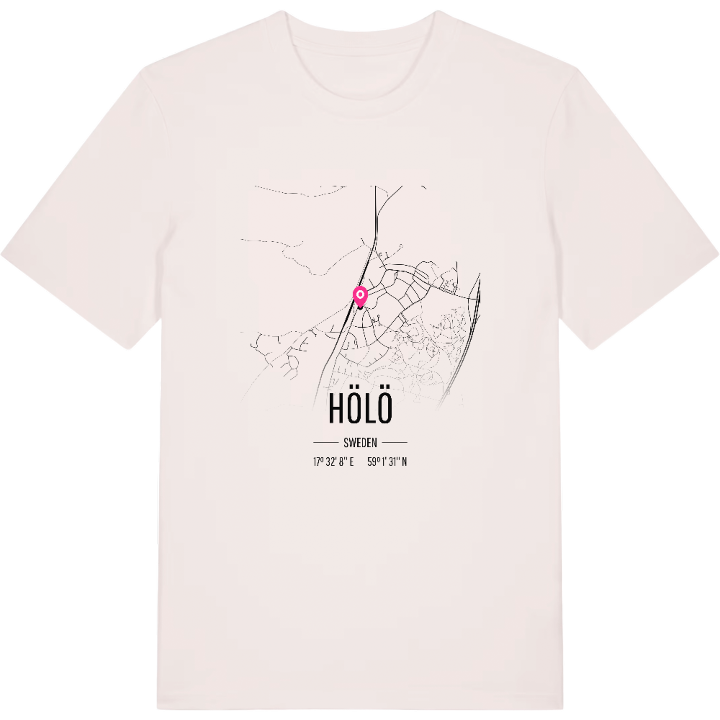 Hölö karta t-shirt – t-shirt från PinShirt