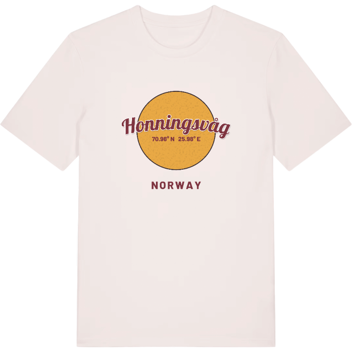 Honningsvåg cirkel t-shirt – t-shirt från PinShirt