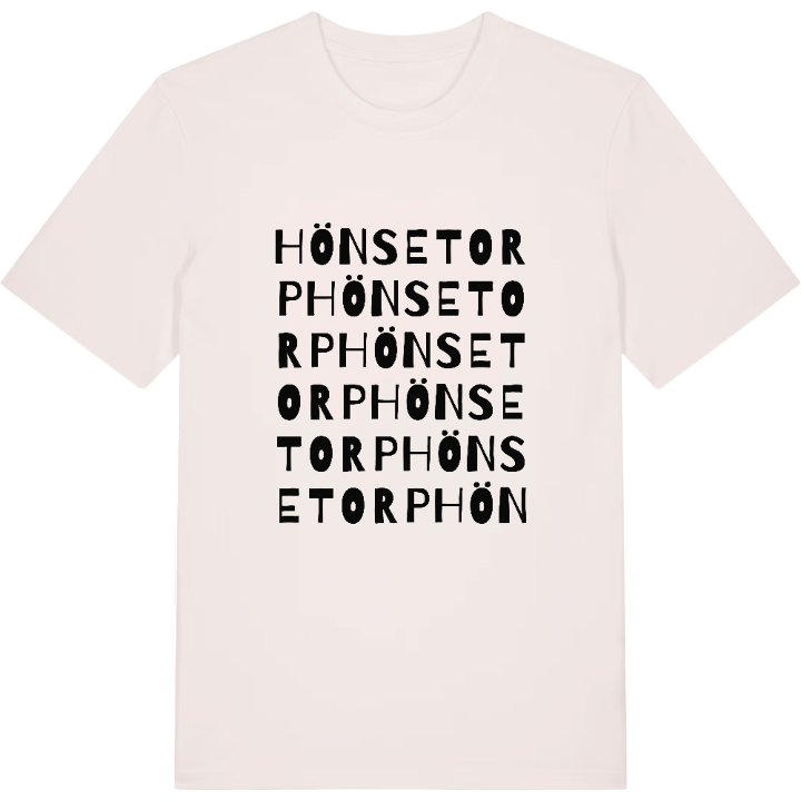 Hönsetorp ordlek t-shirt – t-shirt från PinShirt
