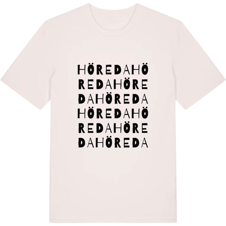 Höreda ordlek t-shirt – t-shirt från PinShirt
