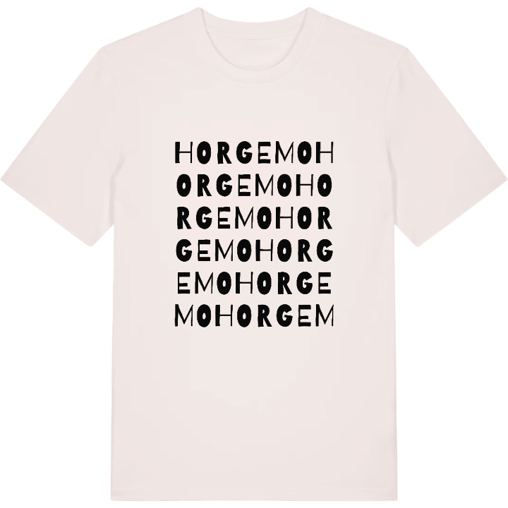 Horgemo ordlek t-shirt – t-shirt från PinShirt