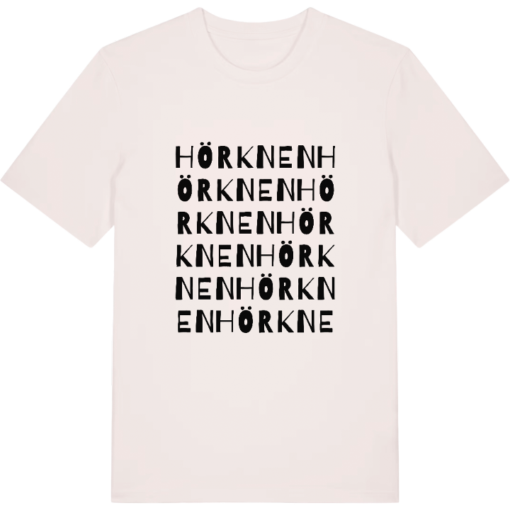 Hörknen ordlek t-shirt – t-shirt från PinShirt