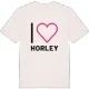 Jag älskar Horley t-shirt stort tryck