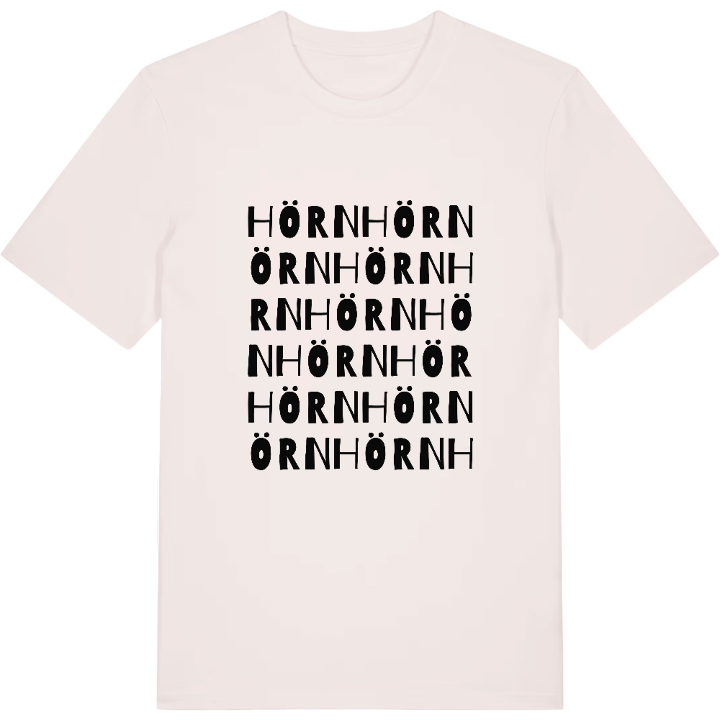 Hörn ordlek t-shirt – t-shirt från PinShirt