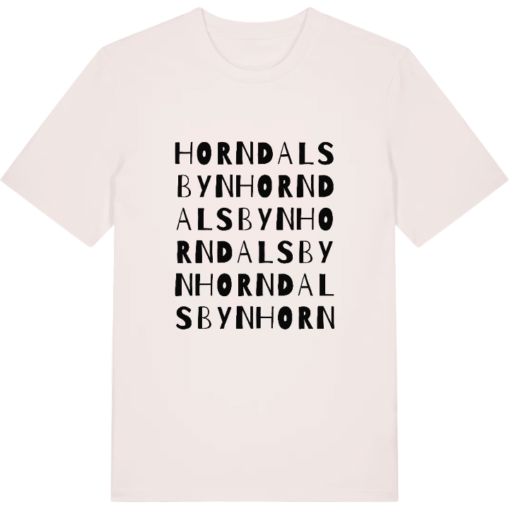 Horndalsbyn ordlek t-shirt – t-shirt från PinShirt