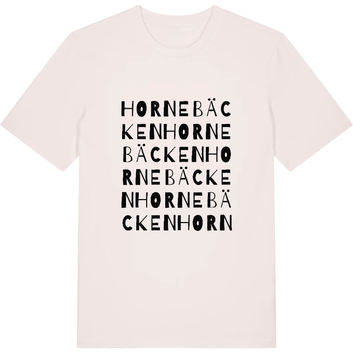 Hornebäcken ordlek t-shirt – t-shirt från PinShirt