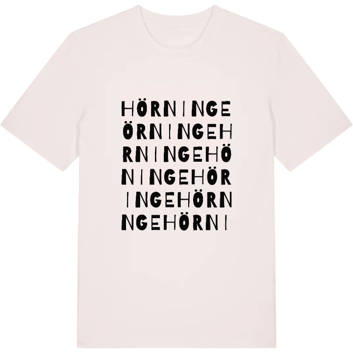 Hörninge ordlek t-shirt – t-shirt från PinShirt