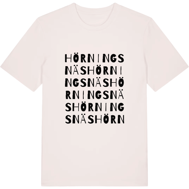 Hörningsnäs ordlek t-shirt – t-shirt från PinShirt