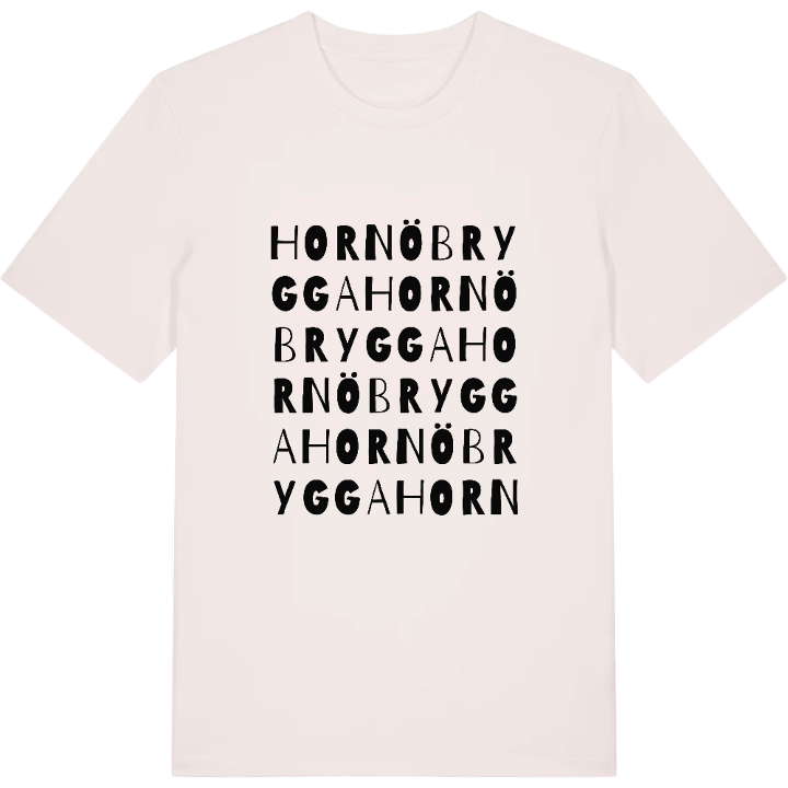 Hornö Brygga ordlek t-shirt – t-shirt från PinShirt