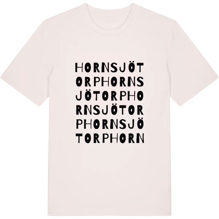 Hornsjötorp ordlek t-shirt – t-shirt från PinShirt