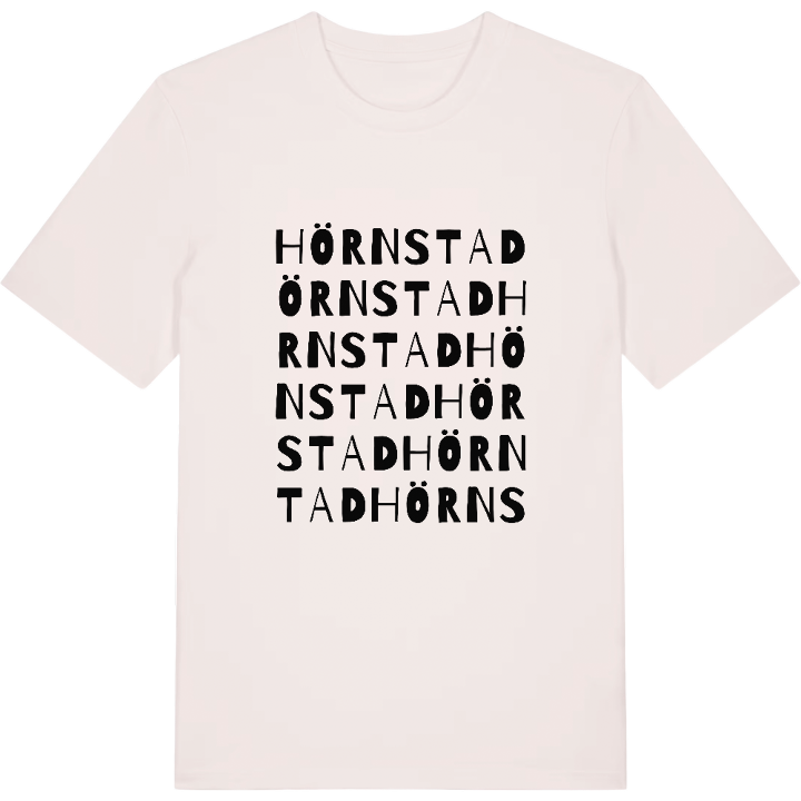 Hörnstad ordlek t-shirt – t-shirt från PinShirt