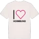 Jag älskar Hornsund t-shirt stort tryck