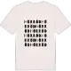 Hörröd ordlek t-shirt