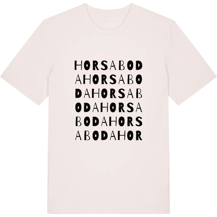Horsaboda ordlek t-shirt – t-shirt från PinShirt