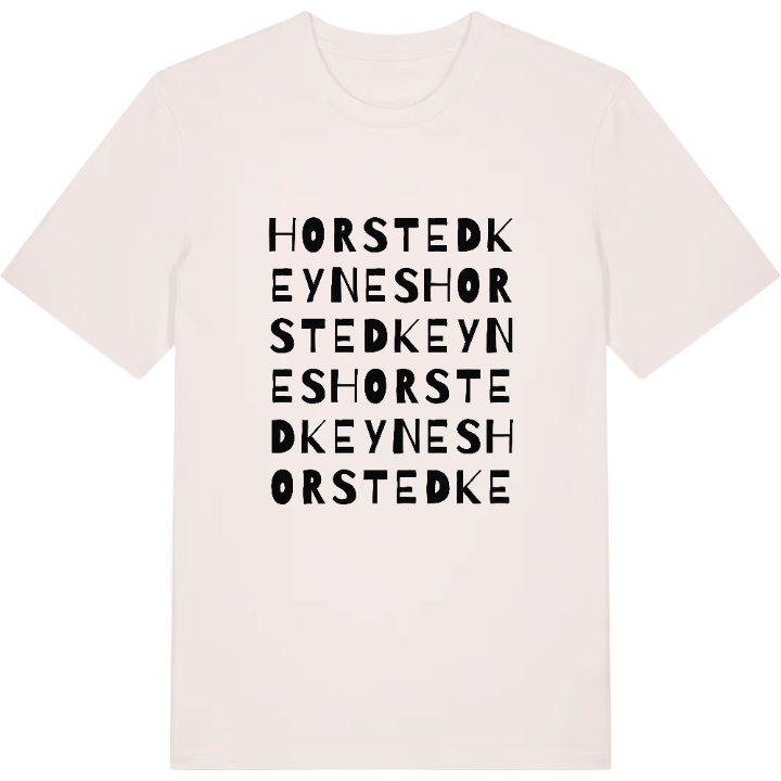 Horsted Keynes ordlek t-shirt – t-shirt från PinShirt