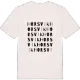 Horsvik ordlek t-shirt