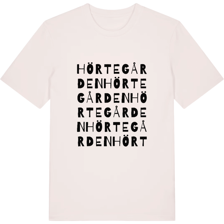 Hörtegården ordlek t-shirt – t-shirt från PinShirt