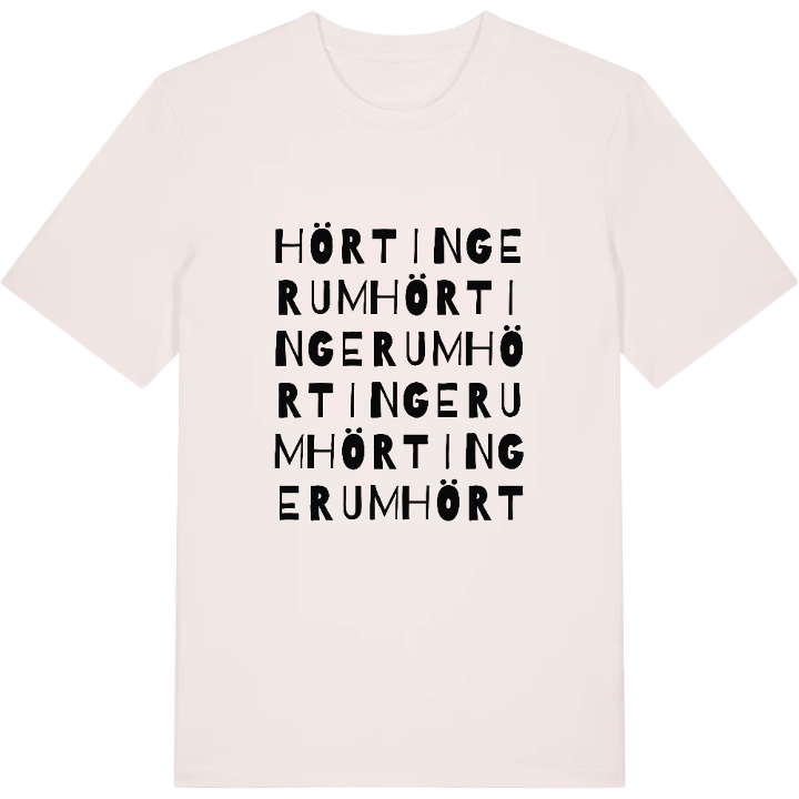Hörtingerum ordlek t-shirt – t-shirt från PinShirt
