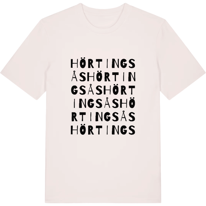 Hörtingsås ordlek t-shirt – t-shirt från PinShirt