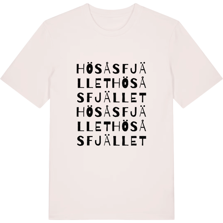 Hösåsfjället ordlek t-shirt – t-shirt från PinShirt