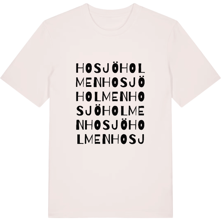 Hosjöholmen ordlek t-shirt – t-shirt från PinShirt