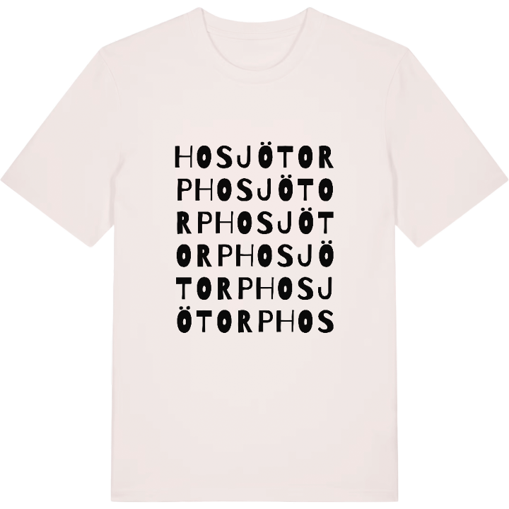 Hosjötorp ordlek t-shirt – t-shirt från PinShirt