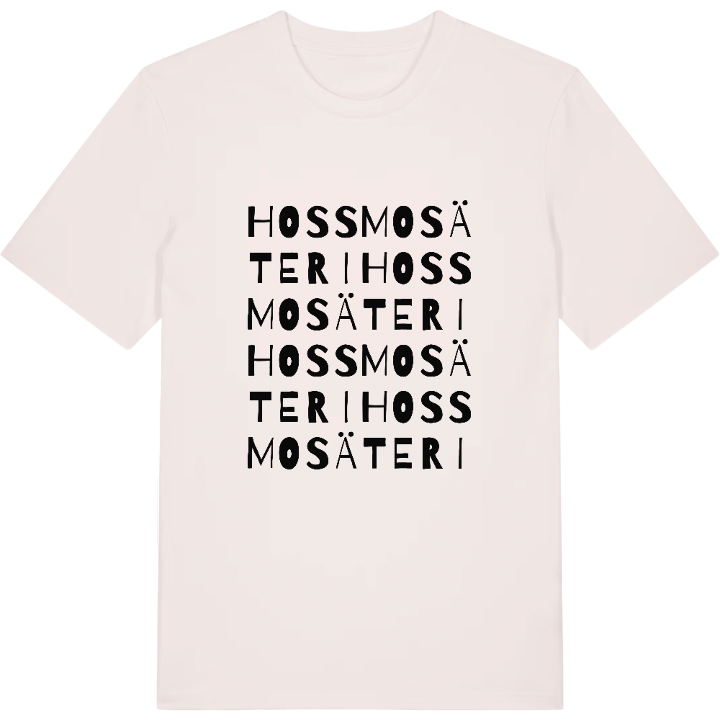 Hossmo säteri ordlek t-shirt – t-shirt från PinShirt