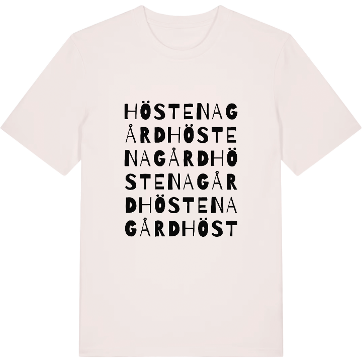 Höstena gård ordlek t-shirt – t-shirt från PinShirt