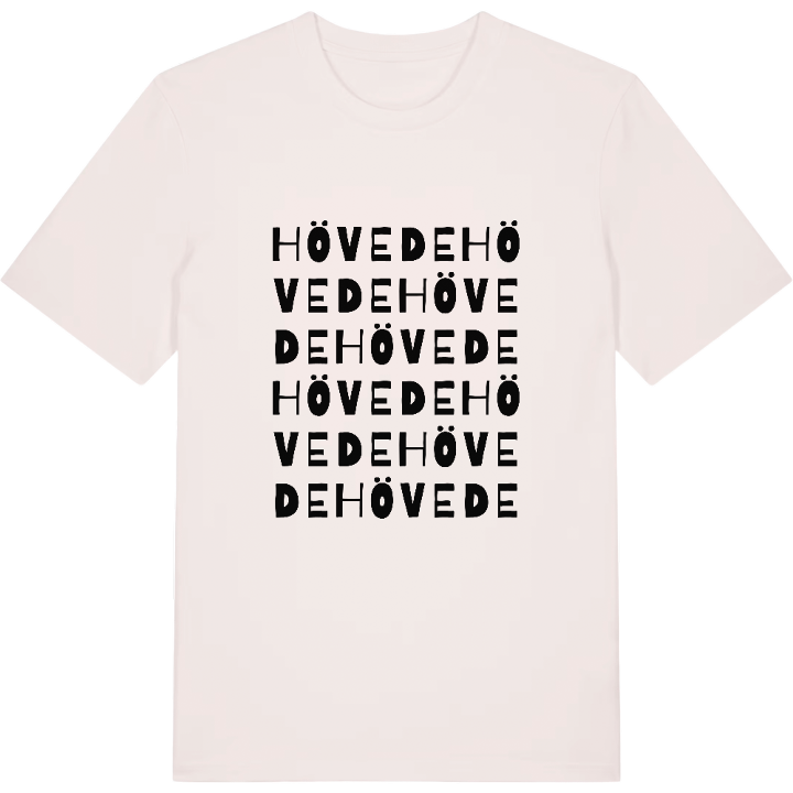 Hövede ordlek t-shirt – t-shirt från PinShirt