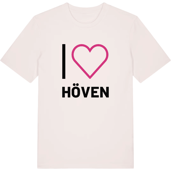 Jag älskar Höven t-shirt stort tryck – t-shirt från PinShirt