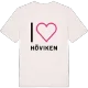 Jag älskar Höviken t-shirt stort tryck