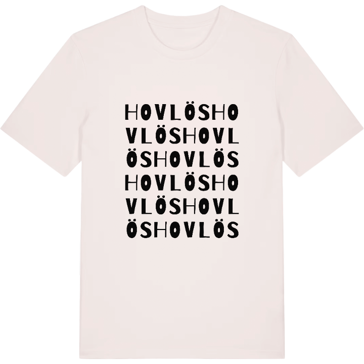Hovlös ordlek t-shirt – t-shirt från PinShirt