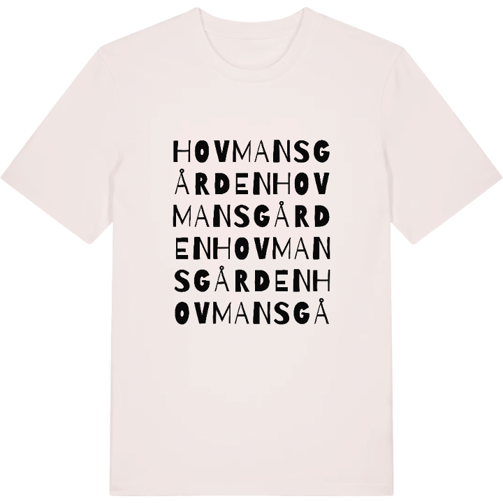 Hovmansgården ordlek t-shirt – t-shirt från PinShirt