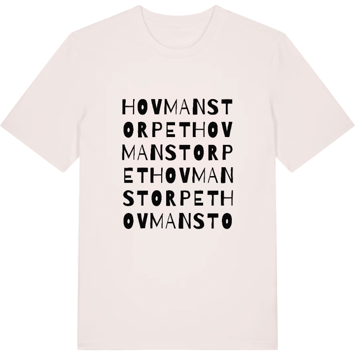 Hovmanstorpet ordlek t-shirt – t-shirt från PinShirt